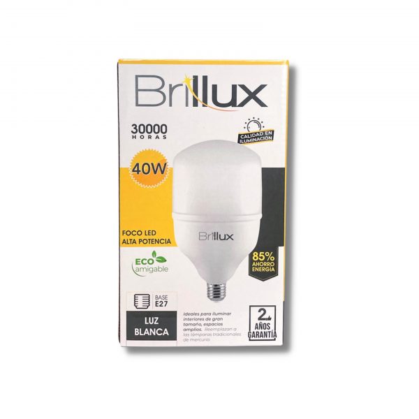 FOCO LED BRILLUX ALTA POT 40W Fortaleza Super